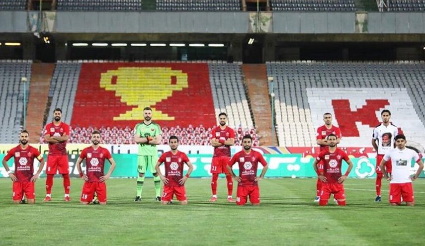 درگیری بازیکنان پرسپولیس و شاهین