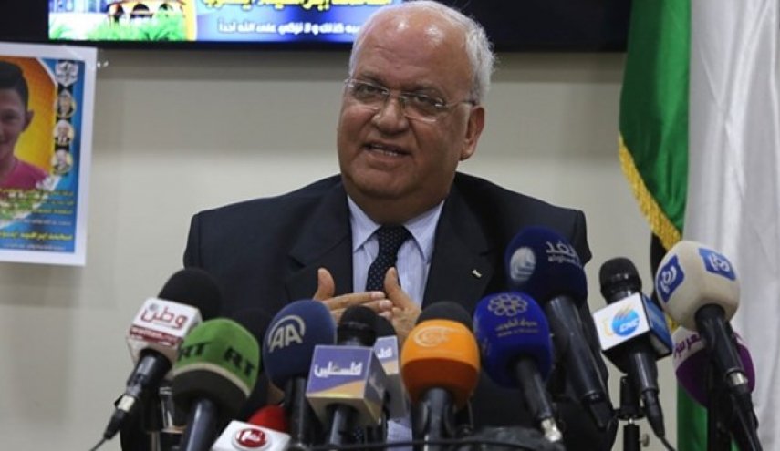 «عریقات» از تلاش برای تشکیل ائتلاف بین‌المللی ضد «الحاق» خبر داد