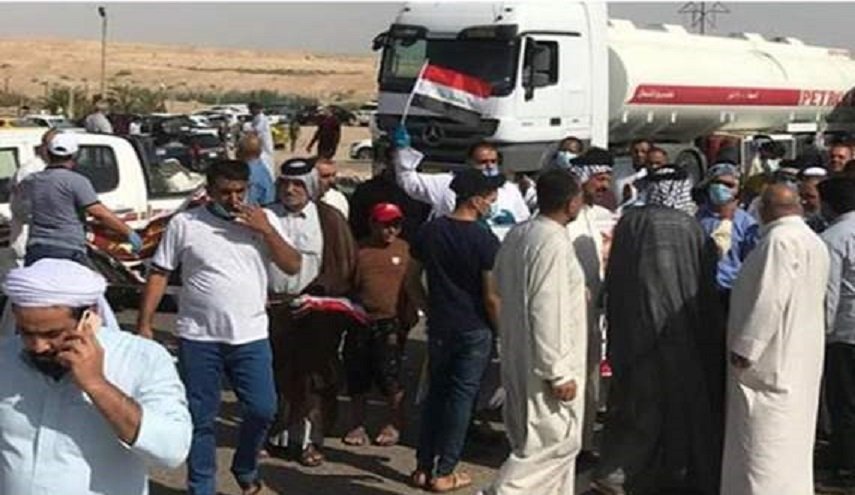 ممانعت از ورود تظاهرات‌کنندگان مسالمت‌جو به بغداد دردسر ساز شد