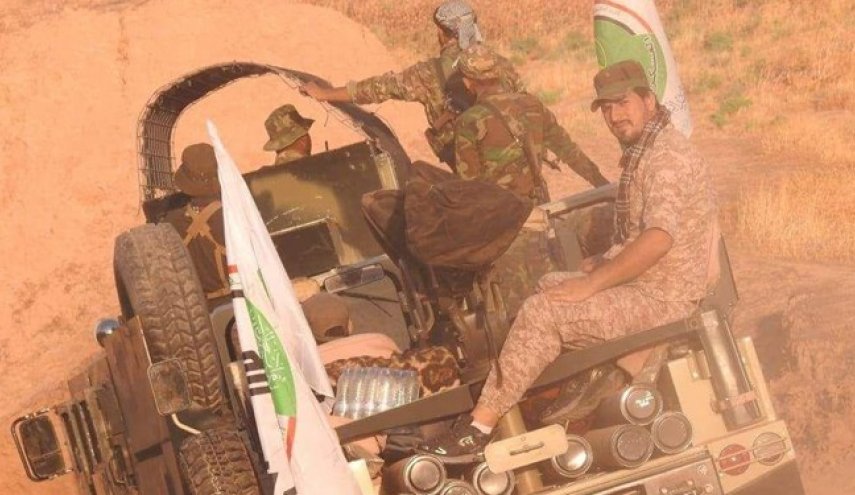 انهدام 10 مقر و مخفیگاه داعش توسط الحشد الشعبی در شرق عراق