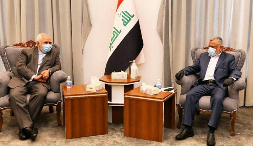 دیدار ظریف با هادی العامری
