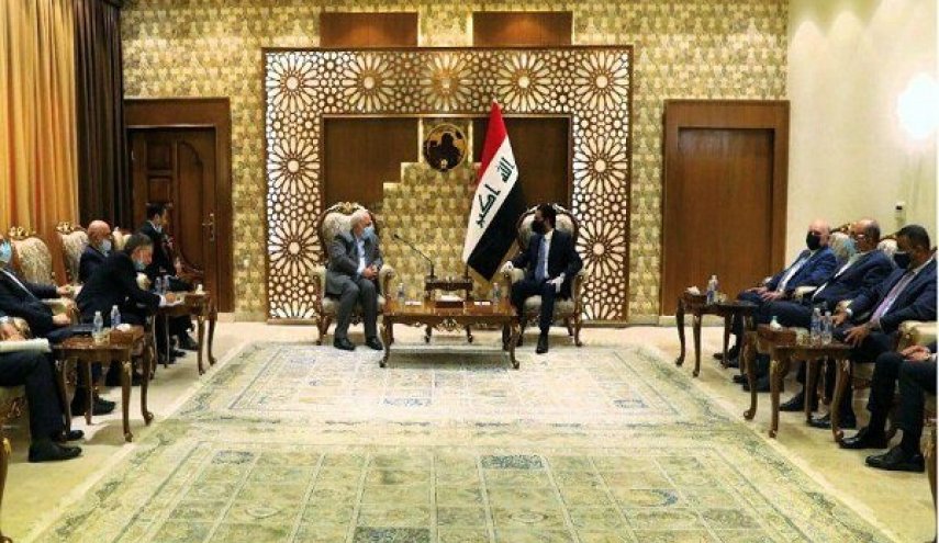 ظریف و رییس پارلمان عراق دیدار کردند
