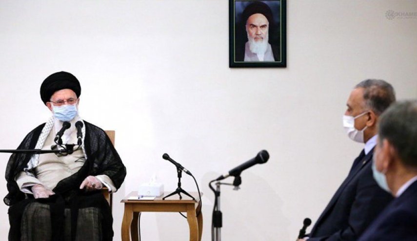 نماینده عراقی: سخنان رهبر ایران در دیدار کاظمی، پیام به آمریکایی‌ها بود
