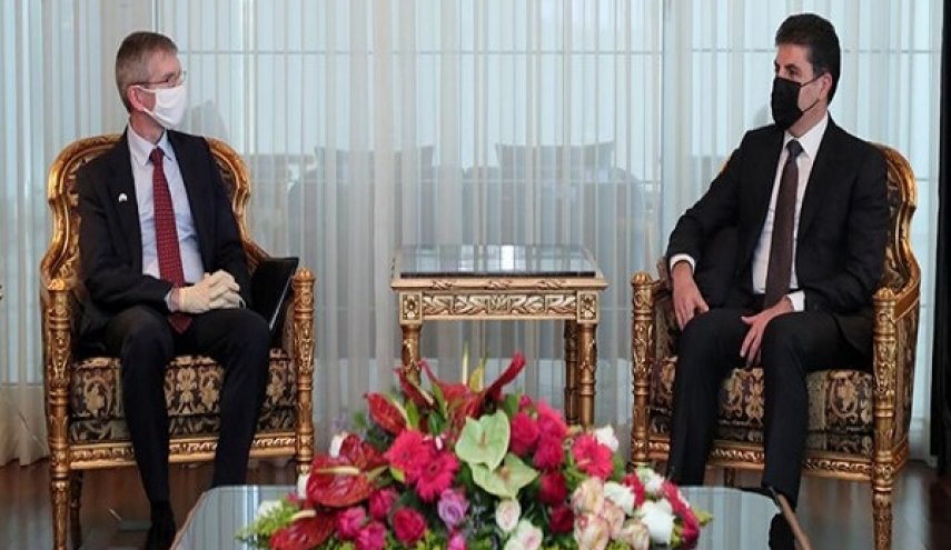 بارزانی: آمریکایی‌ها باید در اقلیم کردستان باقی بمانند
