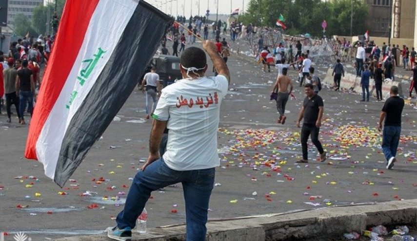 احتمال دست داشتن طرف سوم برای ایجاد آشوب در تظاهرات عراق
