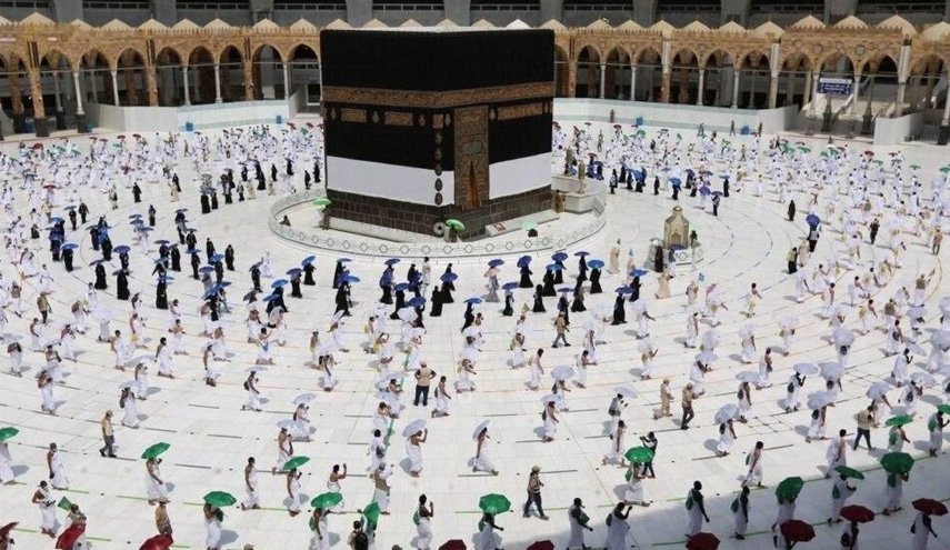 طنین لبیک حجاج بیت الله الحرام در حجی استثنایی با شرایط کرونا