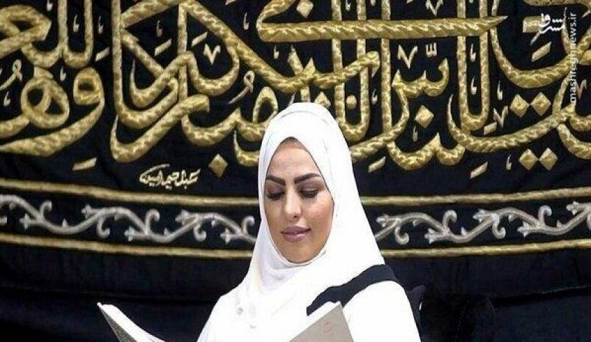 شابة ايرانية تقرر بيع كسوة الكعبة لتخصيص ربحها لمساعدة مرضى كورونا

