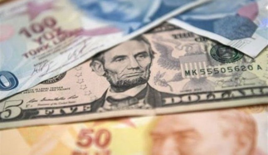 کاهش ارزش لیر ترکیه در مقابل دلار