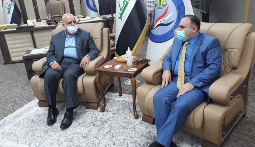 سفیر جمهوری اسلامی ایران با وزیر دادگستری عراق دیدار کرد
