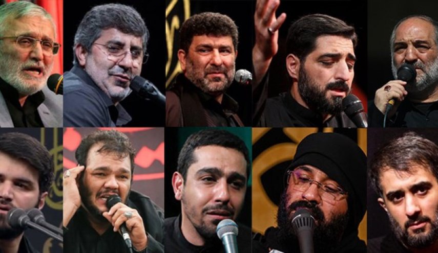 برنامه مداحان و وعاظ مشهور تهران در محرم 
