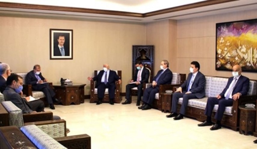 دستیار ارشد ظریف با وزیر خارجه سوریه دیدار کرد
