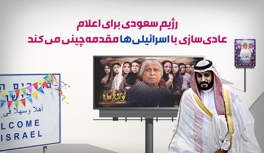 اینفوگرافیک | رژیم‌سعودی برای اعلام عادی سازی با اسرائیلی ها مقدمه چینی می کند