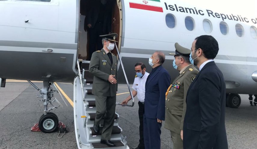 وزیر دفاع وارد مسکو شد