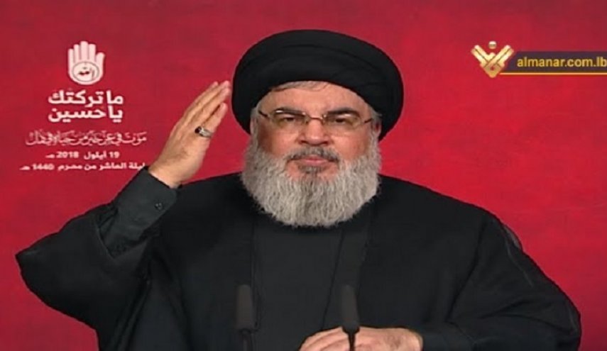 نصرالله: آمریکا جنگ‌افروزی را حق خود می‌داند!