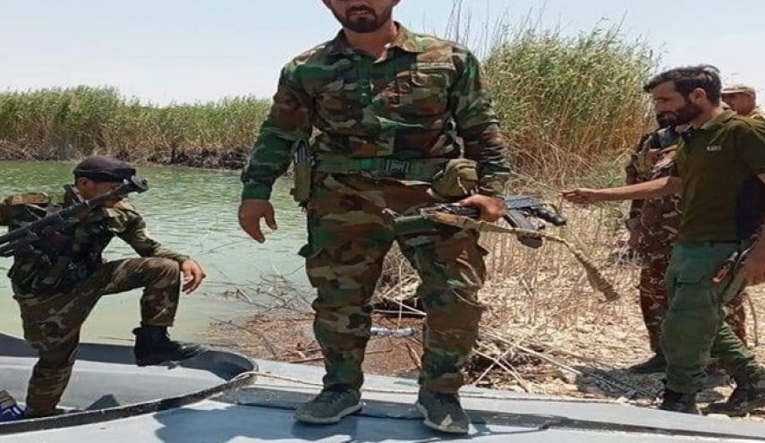 عملیات موفق الحشد الشعبی علیه داعش در منطقه‌ای نزدیک مرز با ایران
