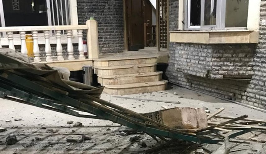 حملات راکتی به یک شرکت امنیتی انگلیسی در بغداد+ عکس 
