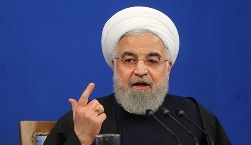 روحاني: الحكومة تبذل جهودها لعدم توقف عجلة الانتاج