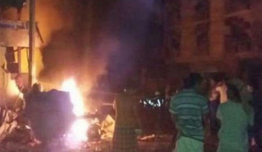 انفجار مهیب در اطراف فرودگاه بین المللی عدن 