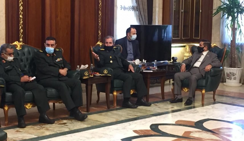 معاون ستاد کل نیروهای مسلح ایران با وزیر دفاع عراق دیدار کرد