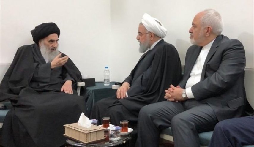 «ظریف» نقش آیت‌الله سیستانی در برقراری ثبات در عراق را ستود