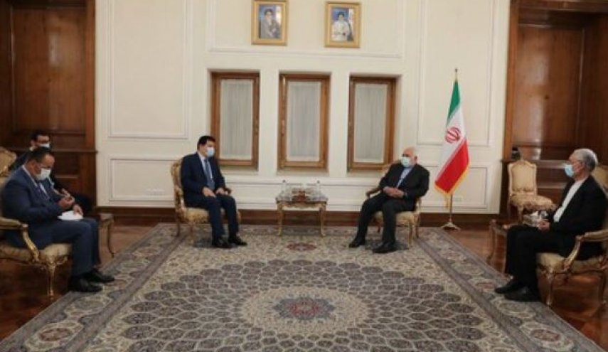دیدار سفیر سوریه با ظریف در پایان ماموریتش در تهران
