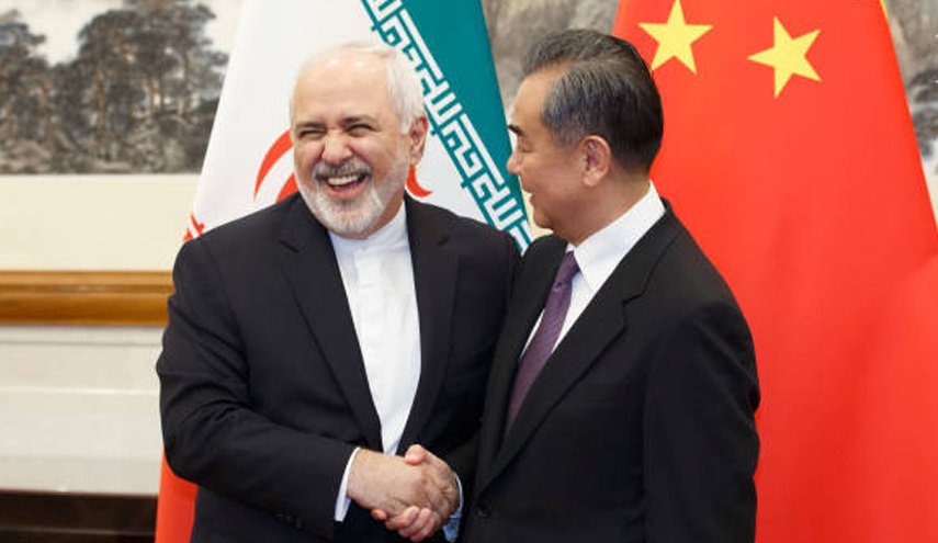 ظریف با همتای چینی خود دیدار کرد