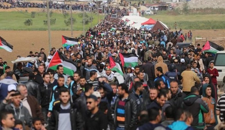 دهها فلسطینی توسط نیروهای صهیونیست مصدوم شدند