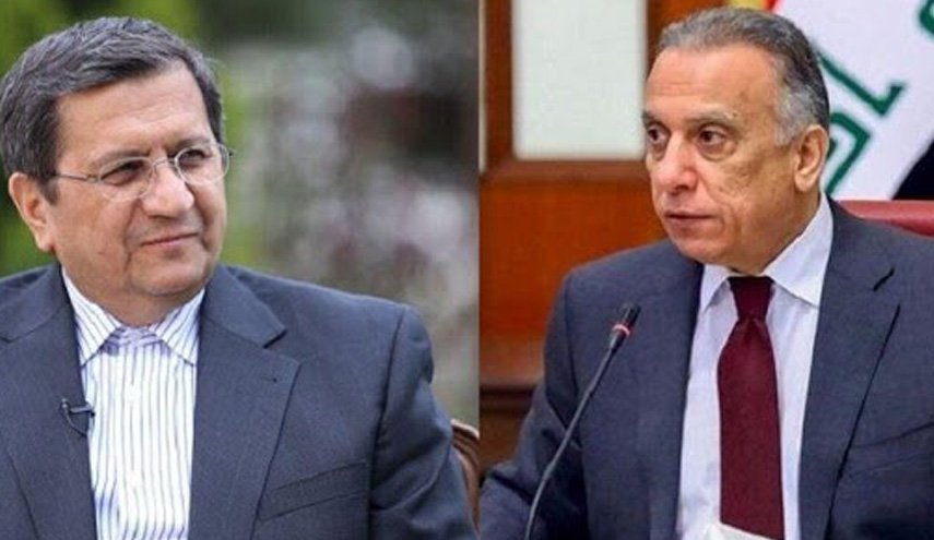 دیدار همتی با نخست وزیر عراق درباره توسعه مناسبات اقتصادی و بانکی 
