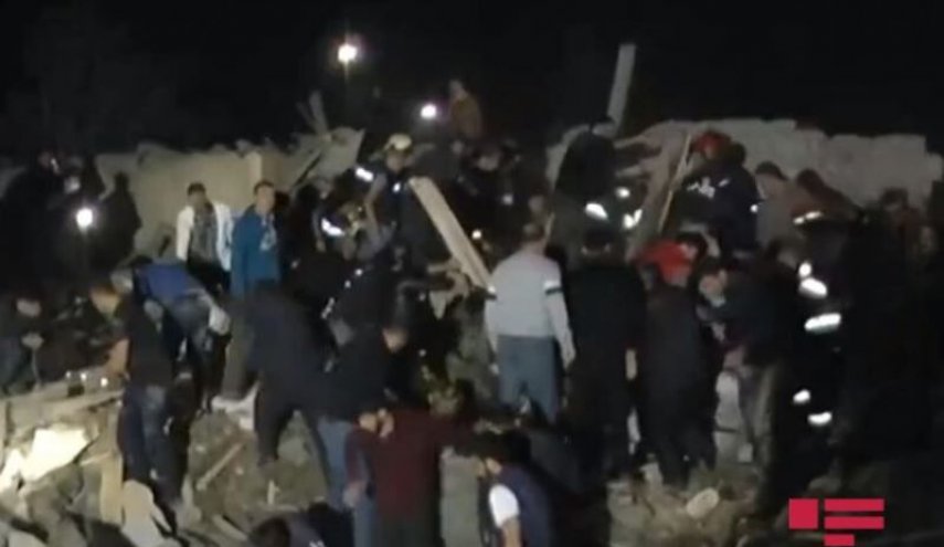باکو : دو شهر آذربایجان مورد حمله موشکی قرار گرفت
