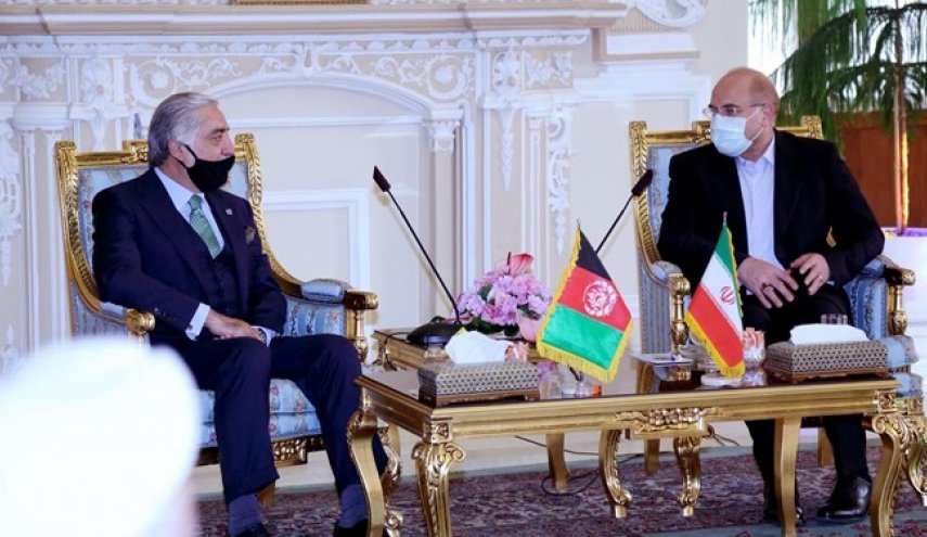 عبدالله: مجلس شورای اسلامی ایران از صلح پایدار در افغانستان حمایت می‌کند