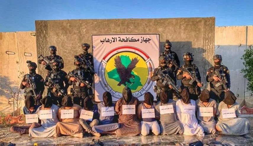یک گروهک تروریستی وابسته به داعش در عراق متلاشی شد/ تمامی ۱۱ عضو این گروهک دستگیر شدند