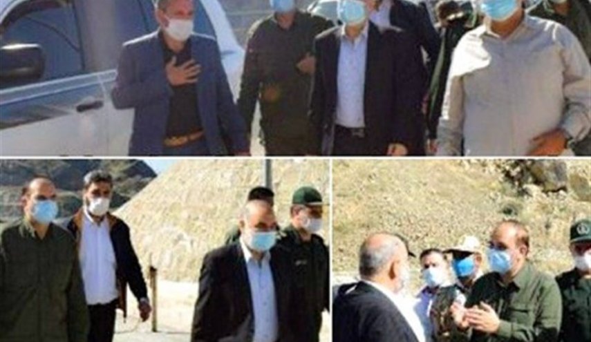 حضور فرمانده کل سپاه در مرزهای شمال‌غرب کشور/ دستور سرلشکر سلامی برای تأمین امنیت مناطق مرزی‌ + فیلم