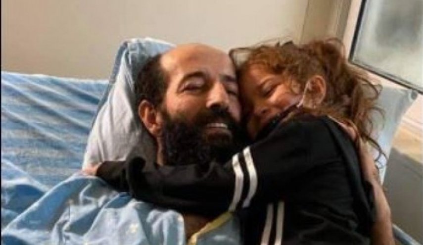تاکید اسیر فلسطینی بر ادامه اعتصاب غذا تا تحقق حقوق مشروعش
