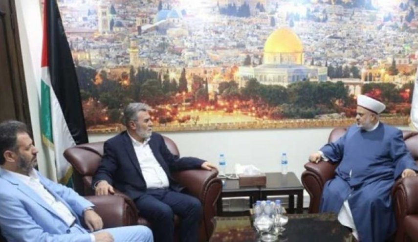 تأکید بر مقاومت مسلحانه در دیدار دبیرکل جهاد اسلامی با سران حزب لبنانی