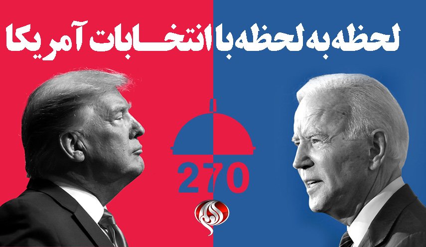 لحظه به لحظه با انتخابات ریاست جمهوری آمریکا