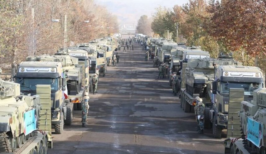 ارسال وحدات من الفرقة المدرعة 16 الى شمال غرب ايران