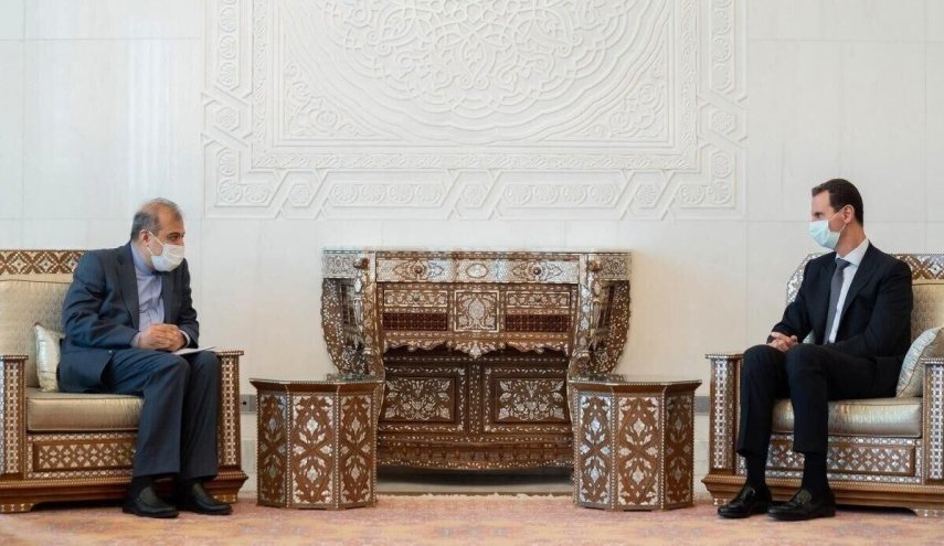 دیدار دستیار ارشد وزیر خارجه ایران با بشار اسد
