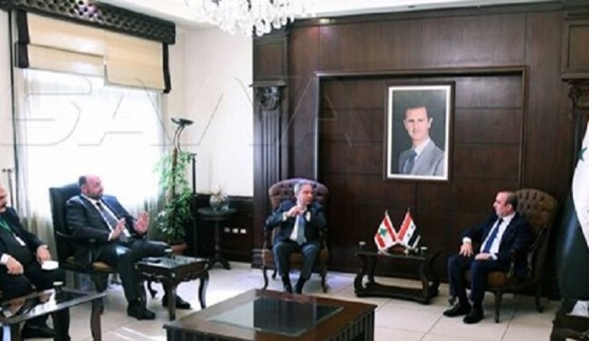 رایزنی وزیران سوریه و لبنان برای بازگشت آوارگان سوری به کشورشان
