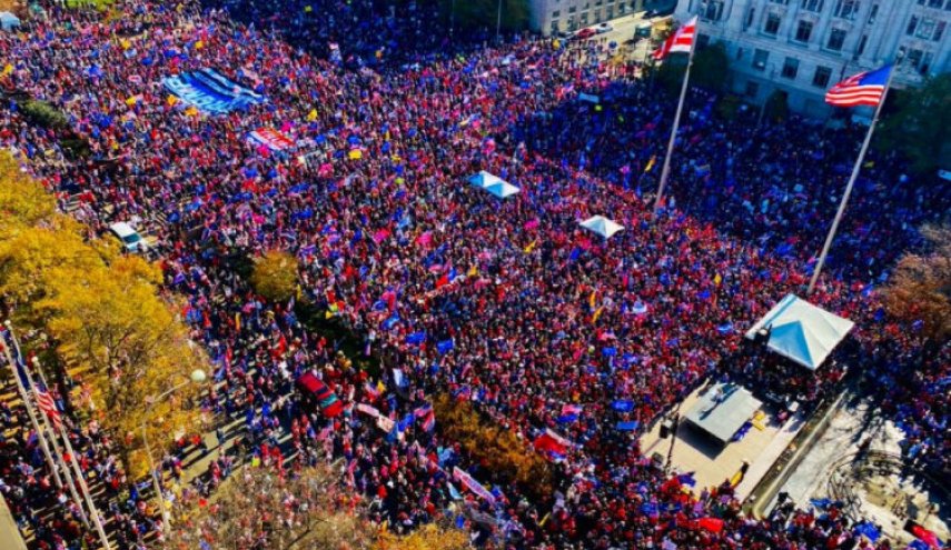 ترامپ: آنتیفا به طرفداران بی‌گناهم حمله کرد/ پلیس کوتاه نیا!
