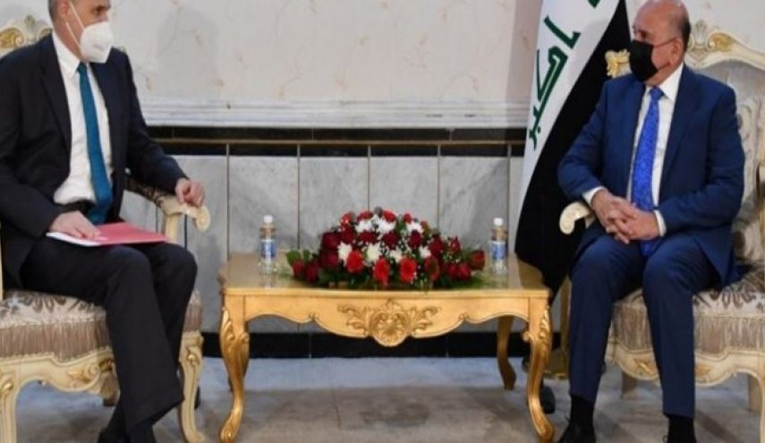 سفیر آمریکا به دیدار وزیر خارجه عراق رفت
