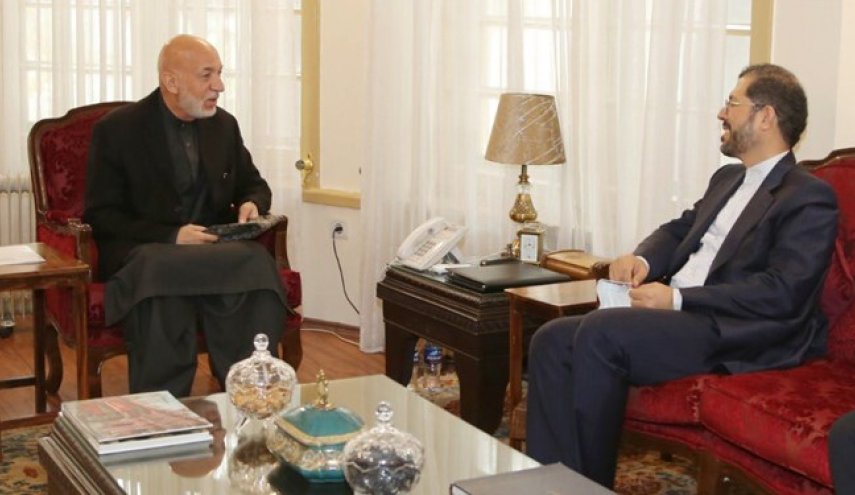 تقویت روابط و همکاری‌های فرهنگی؛ محور دیدار «خطیب‌زاده» و « حامد کرزی»