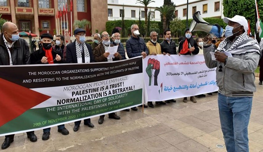 خشم و اعتراض فعالان حقوقی مغرب به توافق سازش با تل‌آویو