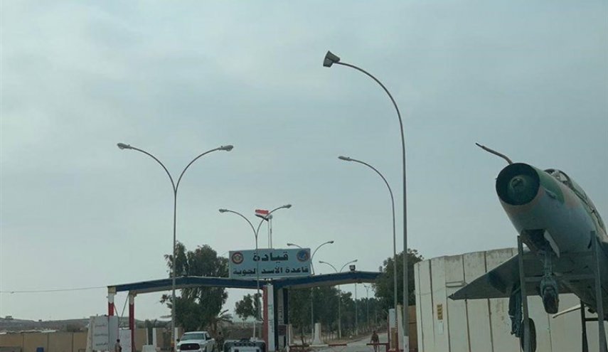 فرود یک فروند هواپیمای آمریکایی از کویت به پایگاه عین الاسد 
