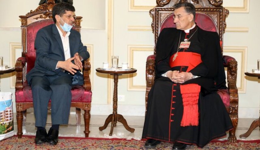دیدار رایزن فرهنگی کشورمان با رهبر مارونی های لبنان