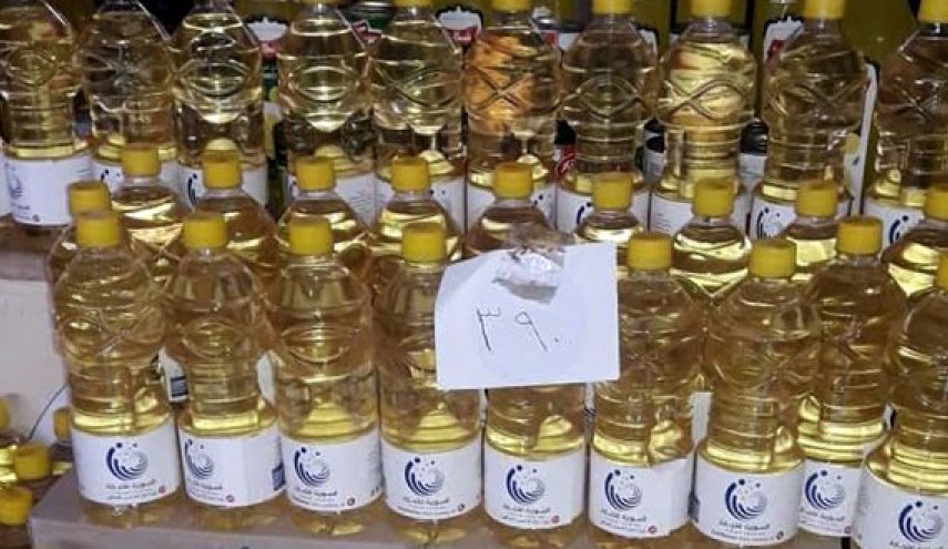 السورية للتجارة توزع زيت الطعام بـ 3900 ليرة لليتر الواحد
