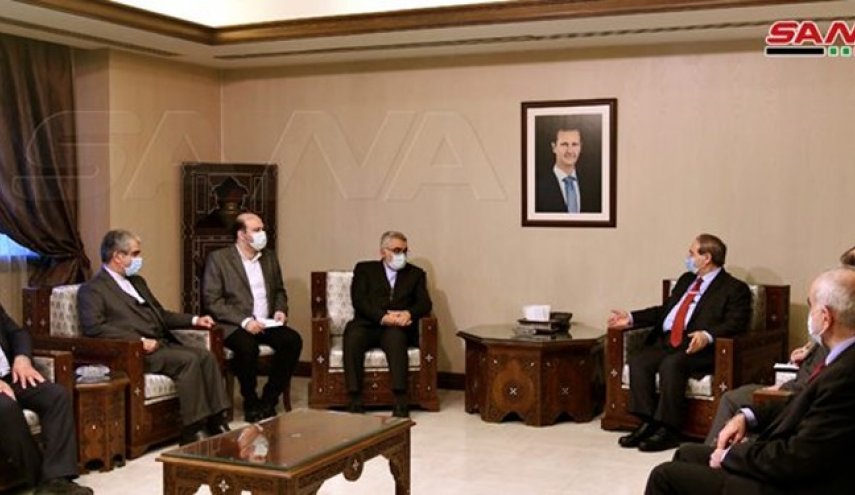 علاءالدین بروجردی با وزیر خارجه سوریه دیدار کرد