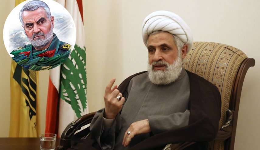آخرین سفر شهید سلیمانی به لبنان از زبان معاون دبیرکل حزب الله
