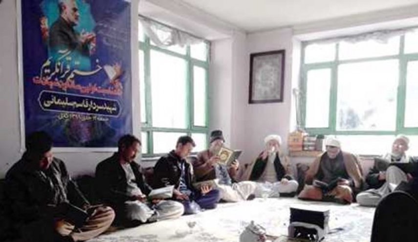 مراسم گرامیداشت اولین سالگرد شهادت سردار سلیمانی در کابل برگزار شد