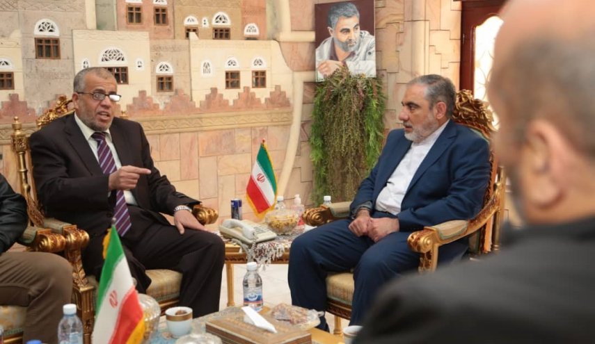 سفیر ایران در یمن با نمایندگان گروههای فلسطینی دیدار کرد