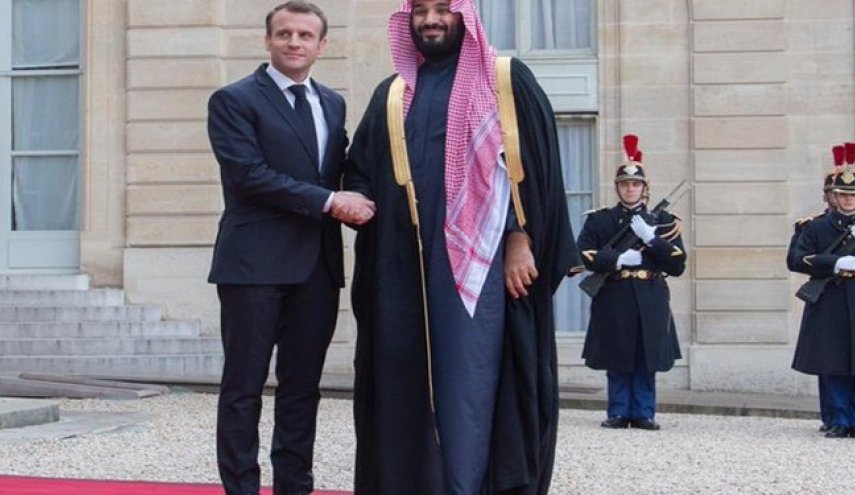 ماکرون و بن‌سلمان در مورد منطقه تلفنی گفت‌وگو کردند